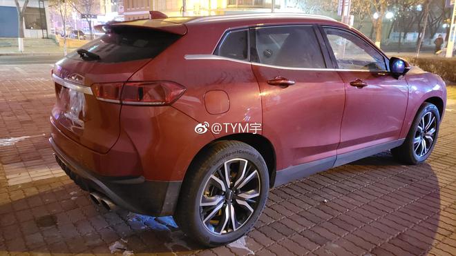 新款WEY P8谍照曝光 同步新款vv7内饰