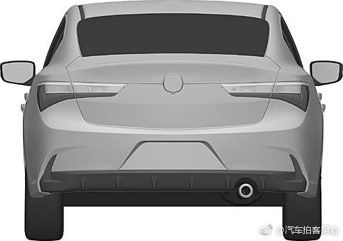 讴歌新款ILX国内专利图（图片来源网络）