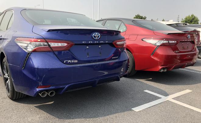 凯美瑞双擎运动版谍照曝光 造型更有吸引力