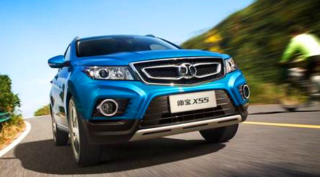 北汽绅宝X55上市 售7.68