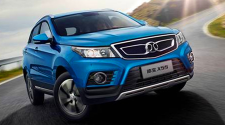 北汽绅宝X55上市 售7.68